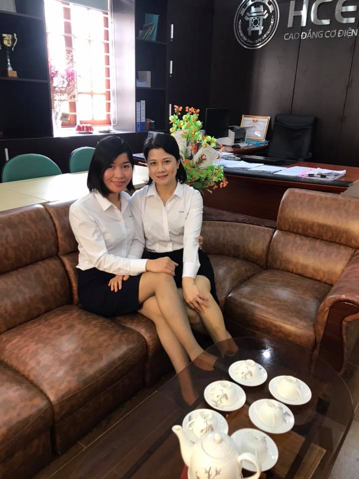 Bác Đỗ Thị Ngọc Dung và cô Lê Thị Chung